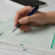 Formular ausfüllen (filling up a form)